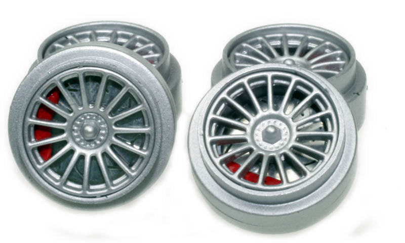 Avant Slot 20701 - Plastic rims and rim covers 16,5x9 (x2) - 16,5x10 (x2)