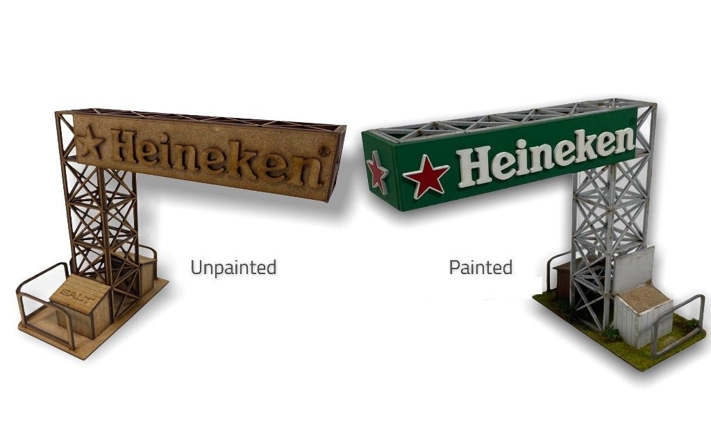 Magnetic Racing MRA038P-P - Half Gantry Heineken