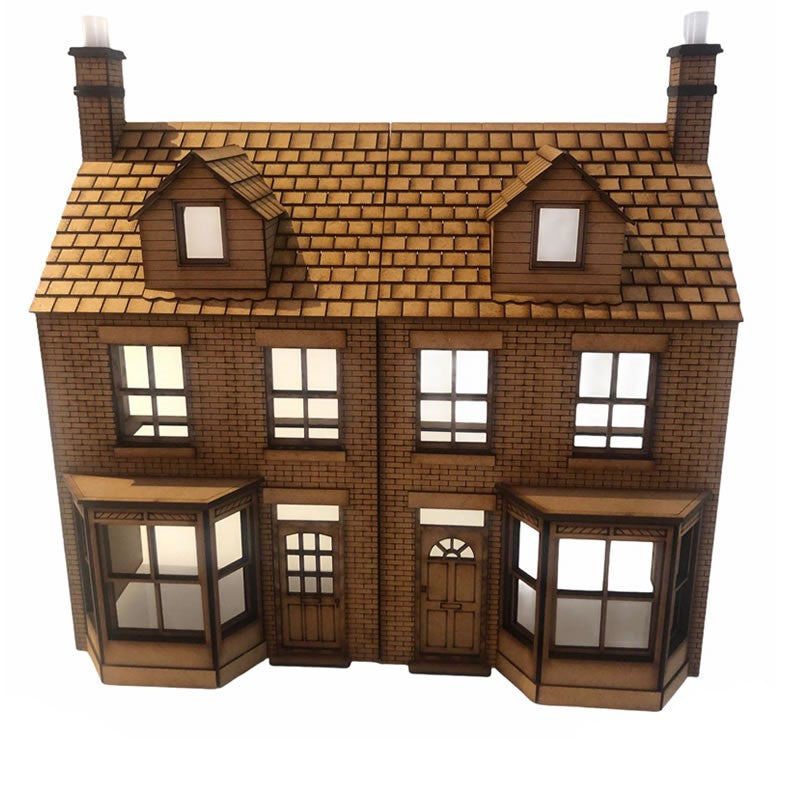 Magnetic Racing MRA021 - Terraced House Low Relief