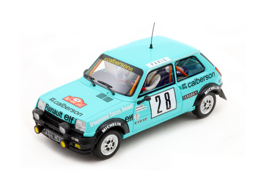 Avant Slot WRC002 - Renault 5 Alpine - Bruno Saby #28 - '79 Monte Carlo