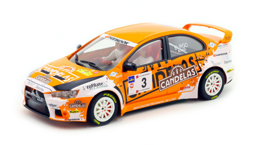 Avant Slot 50811 - Mitsubishi Evo X - Pedro Burgo #3 - '10 Rally Madrid Winner