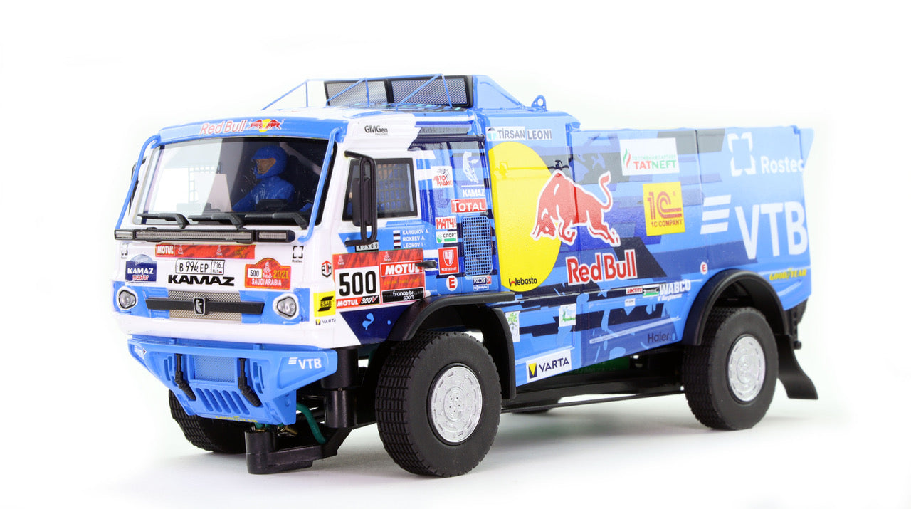 Avant Slot DKR001T - PRE-ORDER NOW! - Kamaz Red Bull Team - '21 Dakar Set 1st, 2nd, 3rd, 7th Places