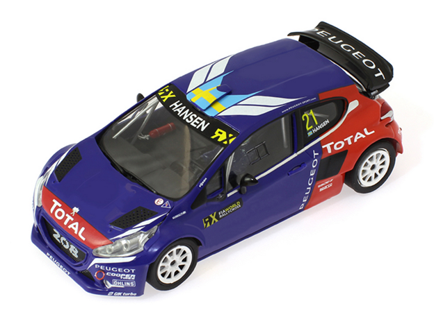 Scaleauto R-series SC-6209R - Peugeot 208 - Timmy Hansen #21 - '16 WRX Barcelona