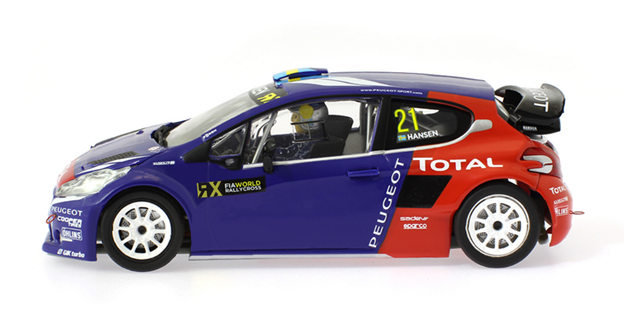 Scaleauto R-series SC-6209R - Peugeot 208 - Timmy Hansen #21 - '16 WRX Barcelona