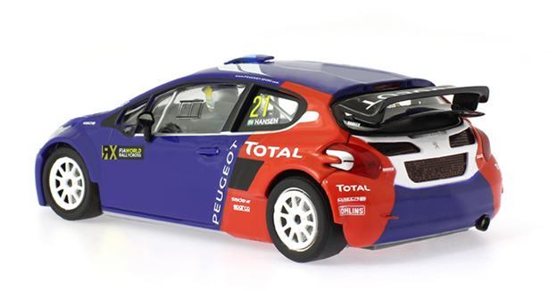 Scaleauto R-series SC-6209R - Peugeot 208 - Timmy Hansen #21 - '16 WRX Barcelona