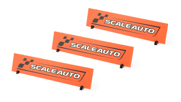 Scaleauto SC-10240F - Billboard Panel with Supports - Scaleauto - pack of 3