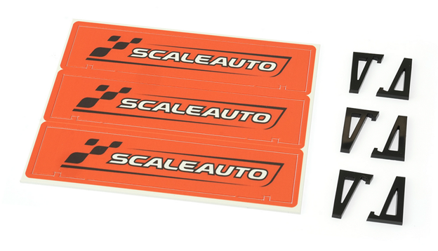 Scaleauto SC-10240F - Billboard Panel with Supports - Scaleauto - pack of 3