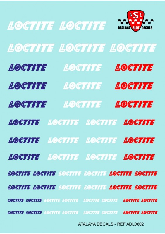 Atalaya Decals ADL0602 Loctite