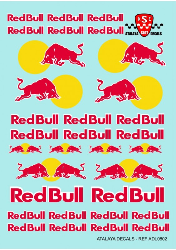 Atalaya Decals ADL0802 Red Bull