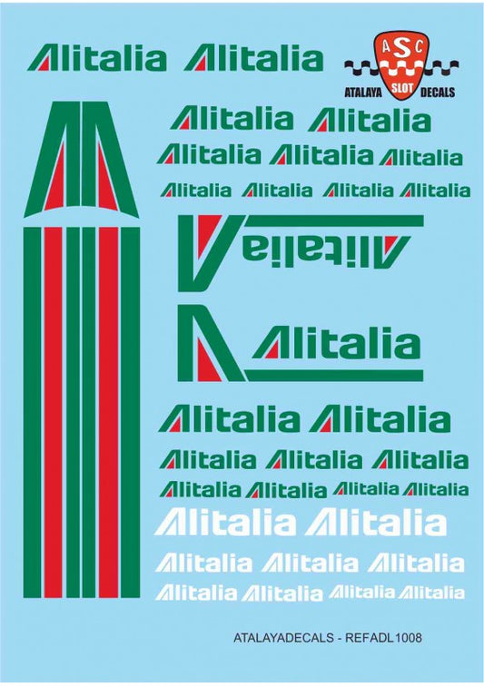 Atalaya Decals ADL1008 Alitalia