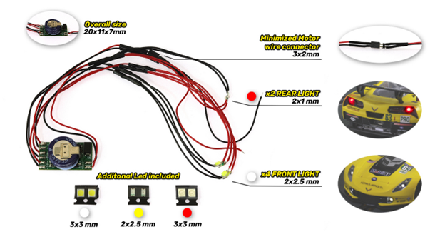 DS-0127 - Universal Lighting Kit With Braking Effect