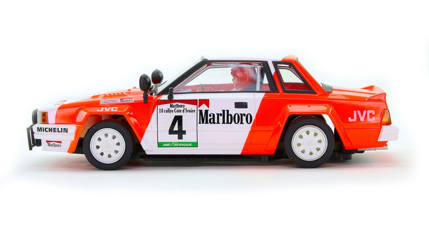 Avant Slot 52104 - Nissan 240 RS - Malrboro #4 - '86 Rally Costa de Marfil