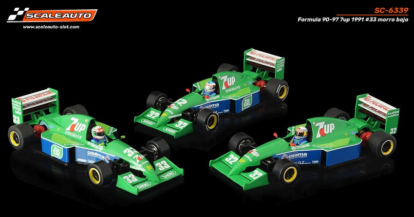 Scaleauto SC-6339 - PRE-ORDER NOW!!! - Formula 90/97 - Jordan 191 #33 Andrea de Cesaris - Low Nose