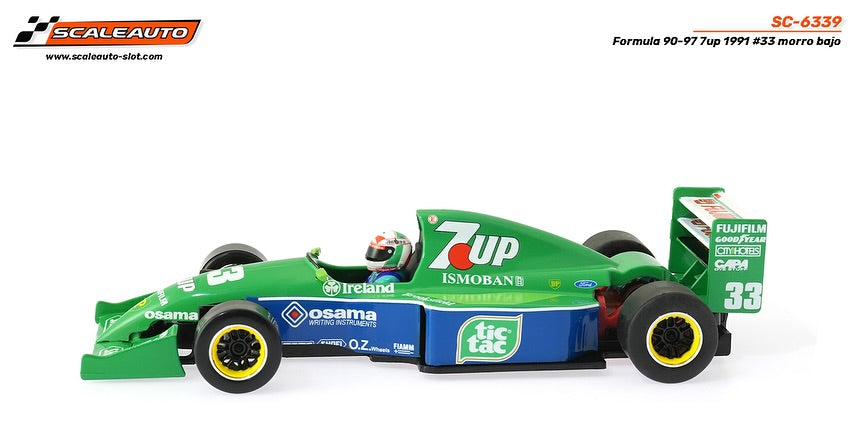 Scaleauto SC-6339 - PRE-ORDER NOW!!! - Formula 90/97 - Jordan 191 #33 Andrea de Cesaris - Low Nose