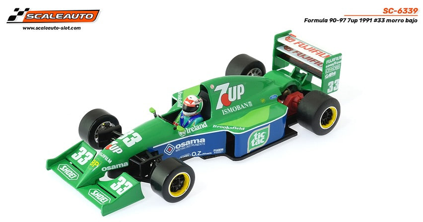 Scaleauto SC-6339 - PRE-ORDER NOW!!! - Formula 90/97 - Jordan 191 #33 Andrea de Cesaris - Low Nose