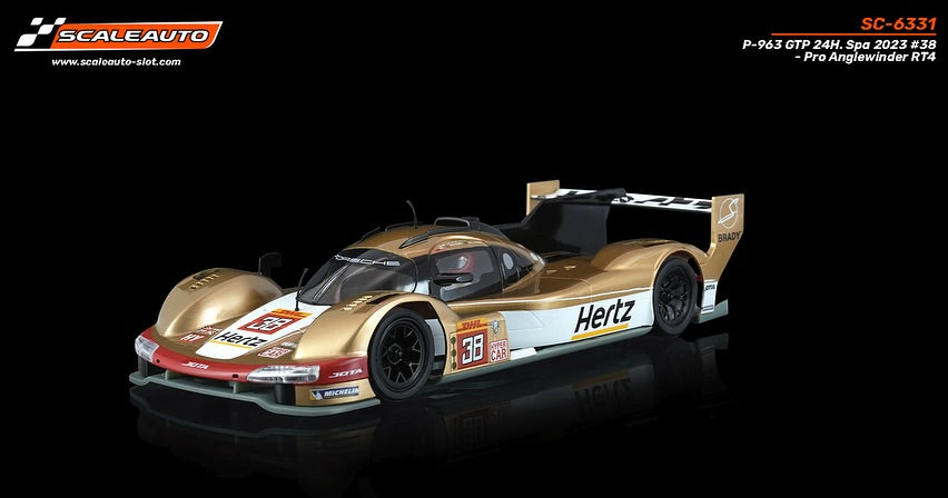 Scaleauto SC-6331 - Porsche 963 GTP - Hertz #38 - '23 SPA 24h - PRO