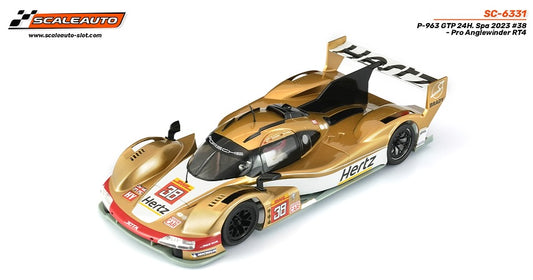 Scaleauto SC-6331 - Porsche 963 GTP - Hertz #38 - '23 SPA 24h - PRO