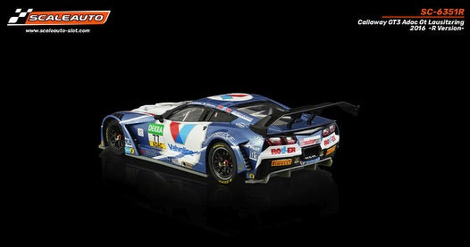 Scaleauto SC-6351 - PRE-ORDER NOW!!! - Corvette Callaway GT3 - Valvoline #77 - '16 Lausitzring - Home Series