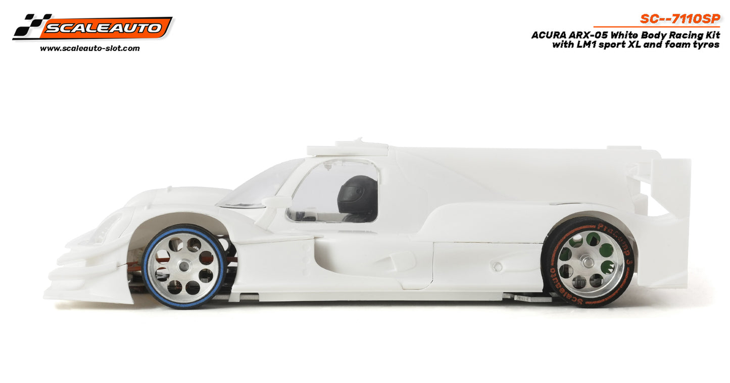 Scaleauto LM1 Series SC-7110SP - LMP Acura ARX-05 - White Kit - 1/24 scale