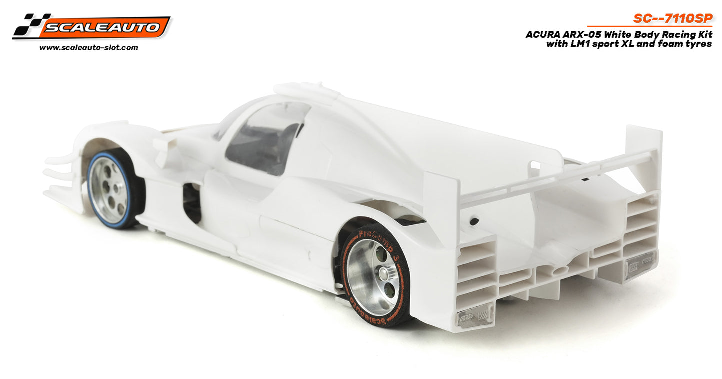 Scaleauto LM1 Series SC-7110SP - LMP Acura ARX-05 - White Kit - 1/24 scale