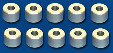 NSR4840 AXLE SPACERS 3/32 .160" ALUMINUM (10pcs)