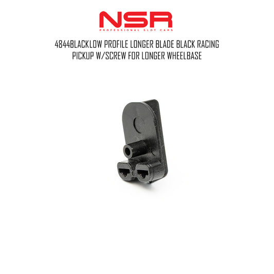 NSR 4844BLACK - Racing Guide - Low Profile / Low Friction - Longer Blade, Lowered - with Screw