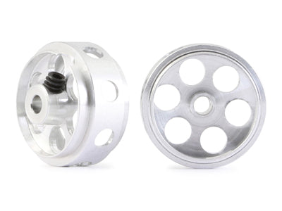 NSR5009 3/32 ALUM. WHEELS FRONT 16,5" DRILLED DIAMETER NO-AIR SYSTEM (2) ONLY 0,9 gr