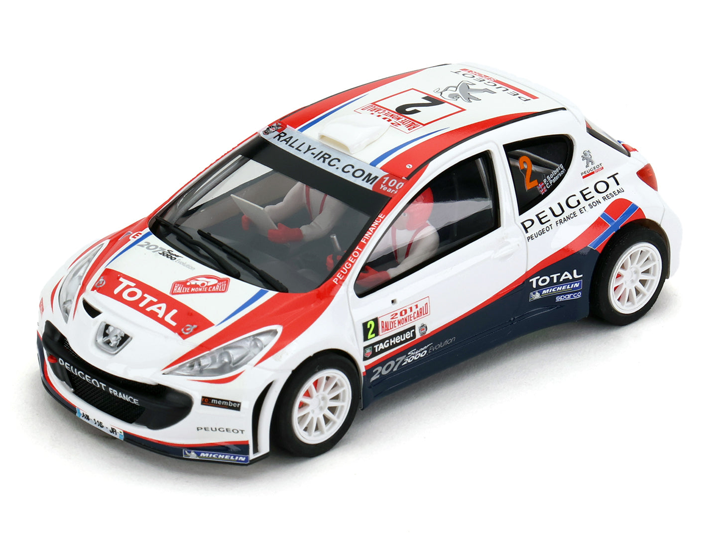 Avant Slot 50514 - Peugeot 207 S2000 #2 - '11 Monte Carlo Rally