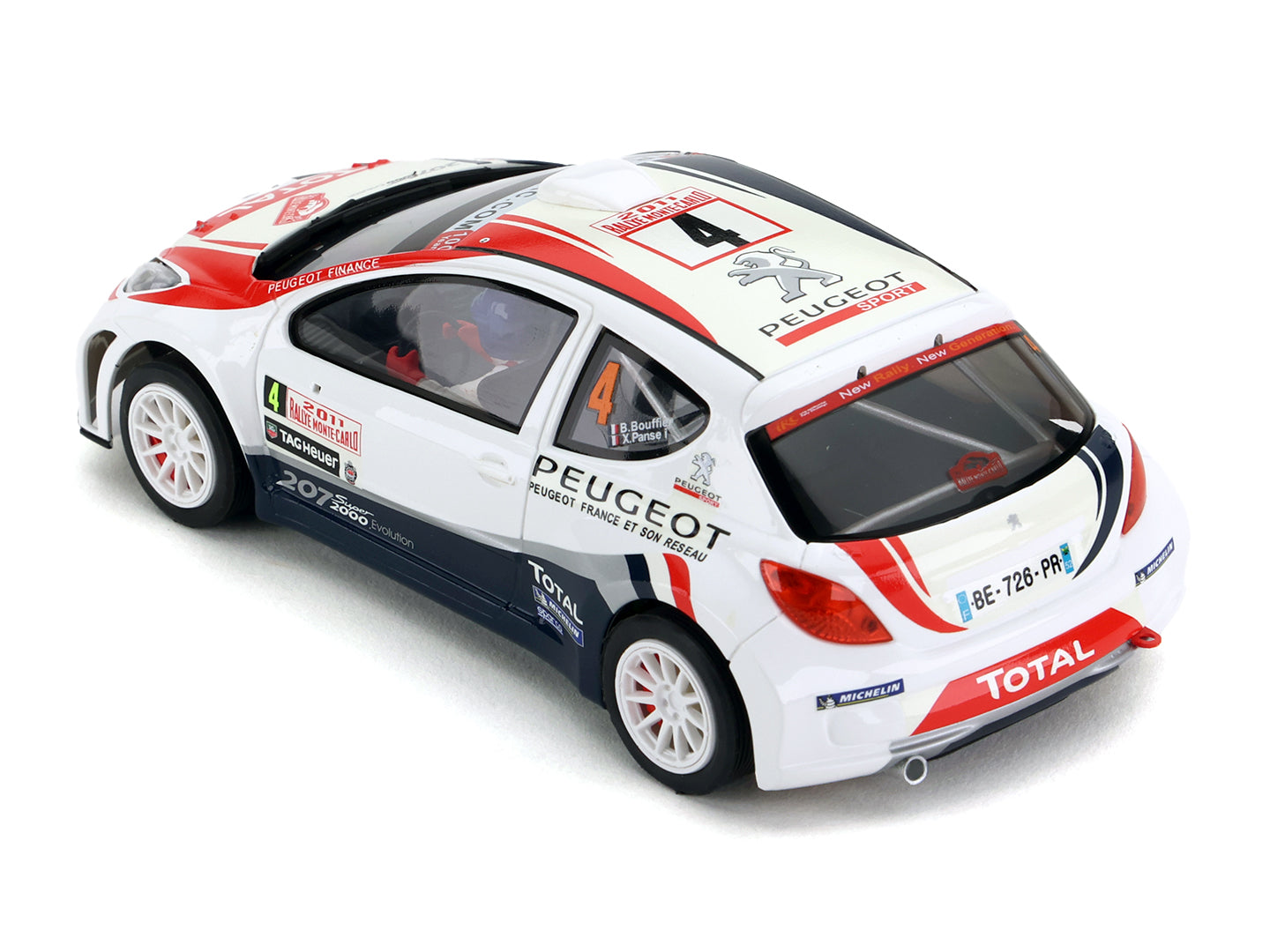 Avant Slot 50515 - Peugeot 207 S2000 #4 - Bouffier/Panseri - '11 Monte Carlo Rally