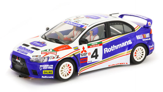 Avant Slot 50810 - PRE-ORDER NOW! - Mitsubishi Evo X - Rothmans #4 - '96 Rally New Zealand Winner