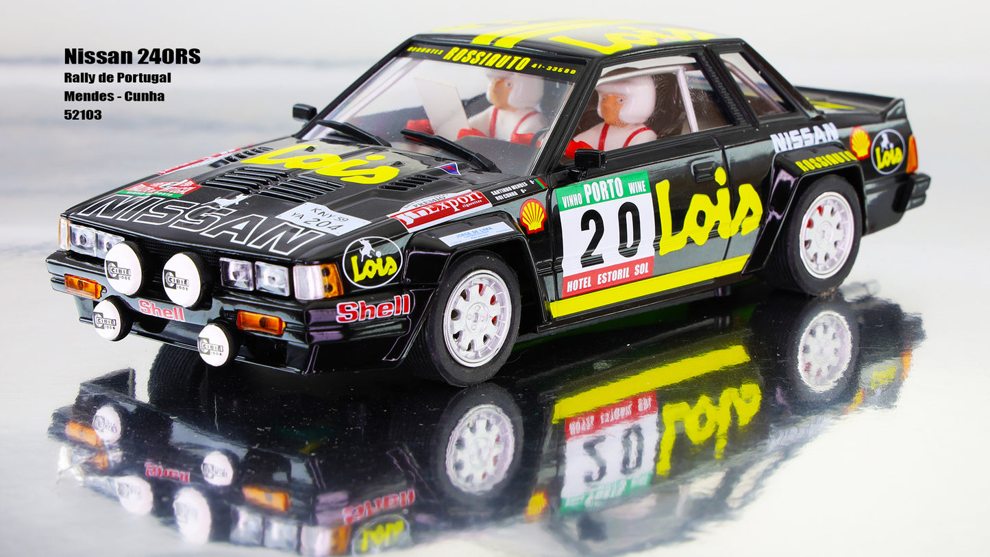 Avant Slot 52103 - Nissan 240 RS #20 - '85 Rally of Portugal