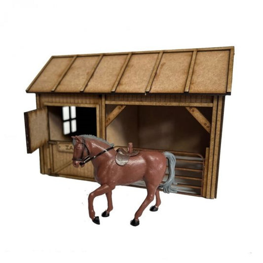 Magnetic Racing MRA053 - Single Horse Stable & Groom Area