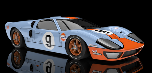 NSR HL08 - Ford GT40 MkI - #9 Rodriguez/Bianchi - '68 Le Mans Winner