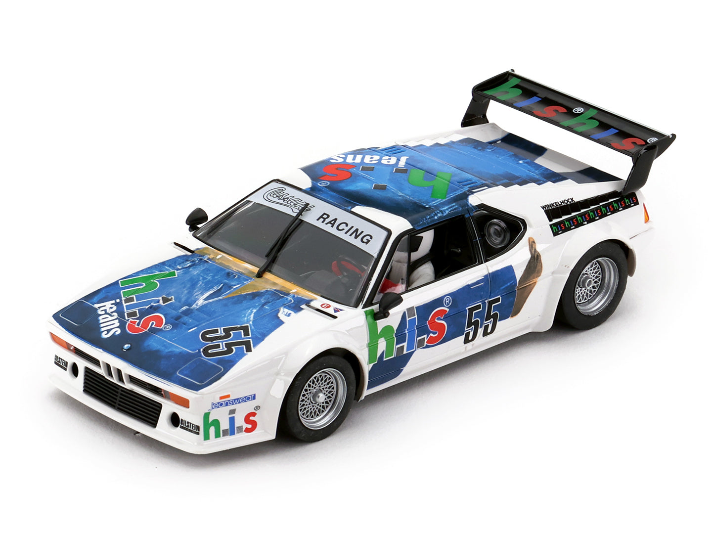 Fly A2062 - BMW M1 - H.I.S. #55 - '80 Monaco Procar Series