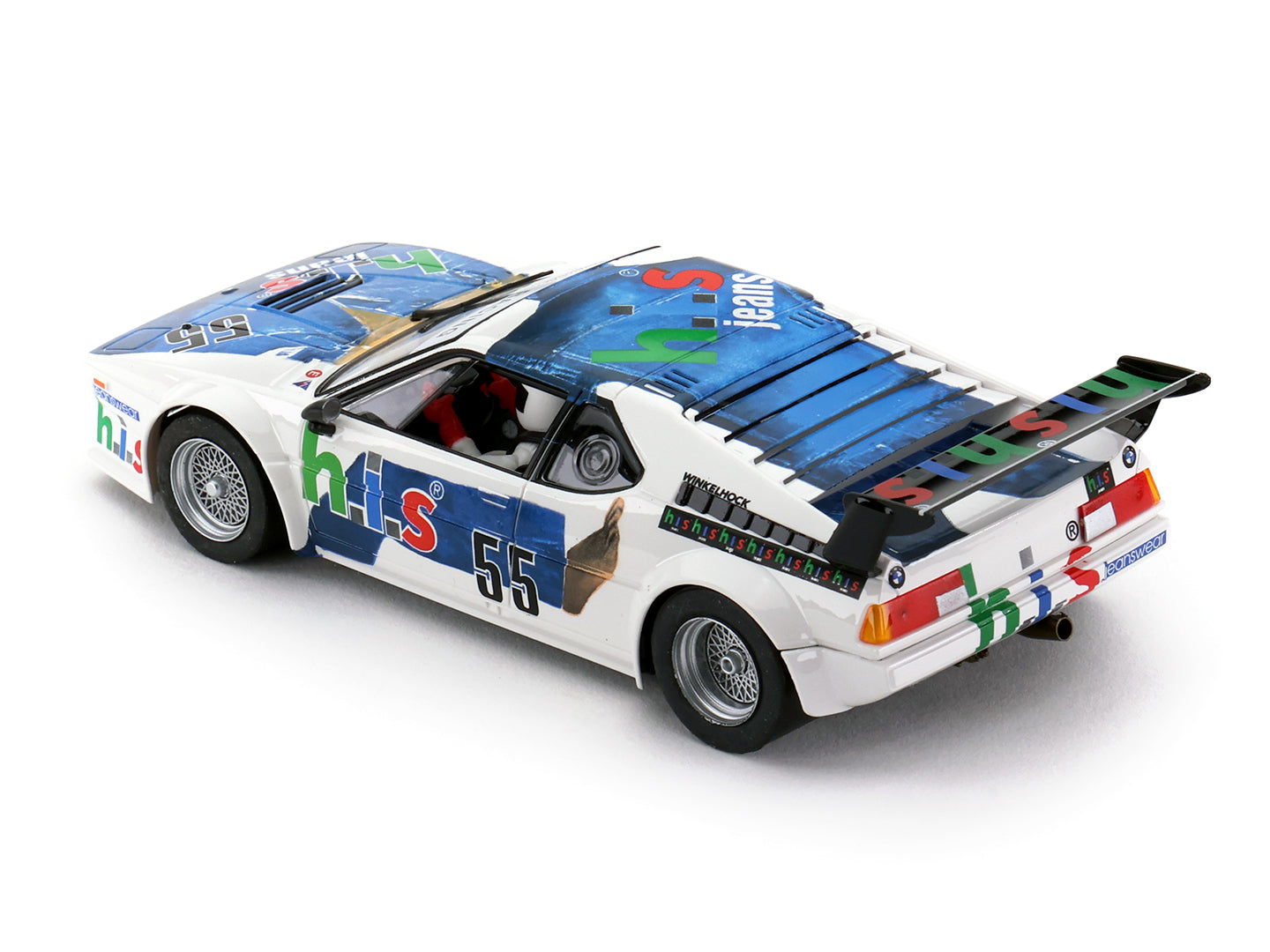 Fly A2062 - BMW M1 - H.I.S. #55 - '80 Monaco Procar Series