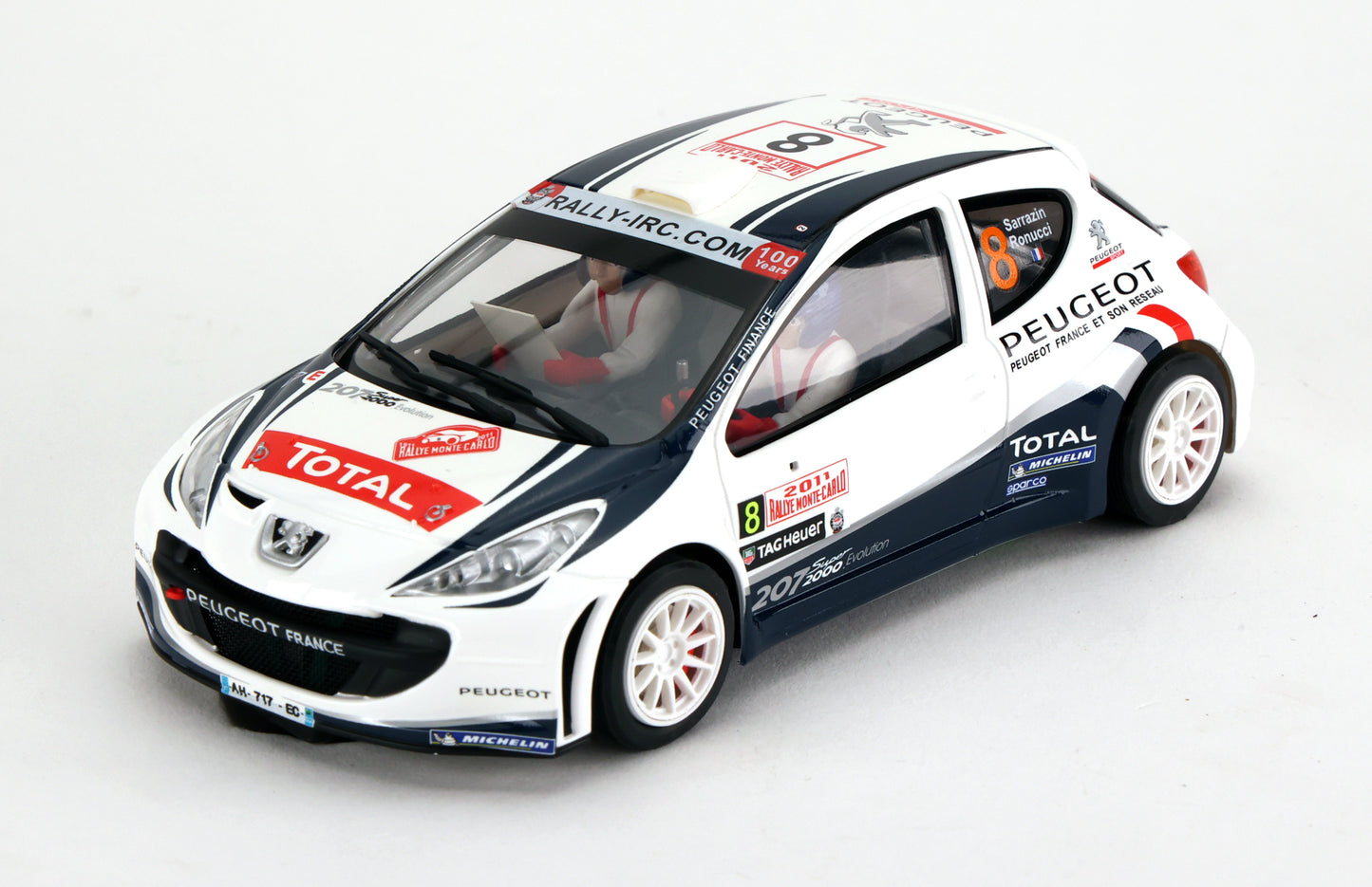 Avant Slot 50516 - Peugeot 207 S2000 #8 - Sarrazin/Renucci - '11 Monte Carlo Rally