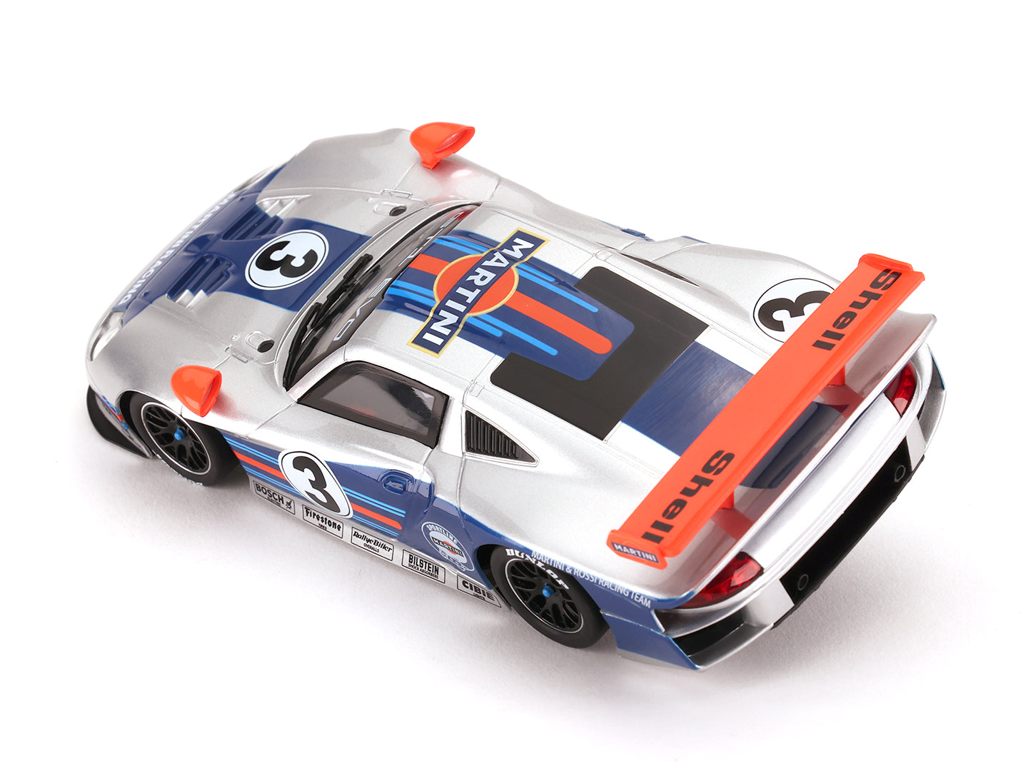 MR Slotcar MR1025 - Porsche 911 GT1 EVO - Martini & Rossi Tribute Livery #3