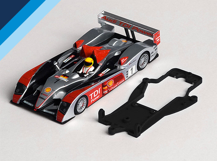 C060021 Avant Slot Audi R10, Peugeot 908, Porsche RS Spyder Chassis Slot.it EVO6