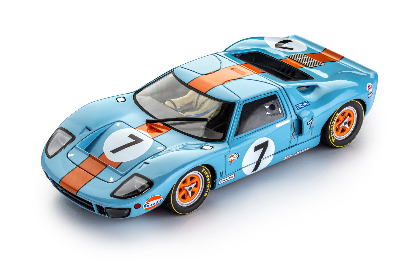 Slot.it CA18G - PRE-ORDER NOW! - Ford GT40 #7 - '69 Le Mans 3rd