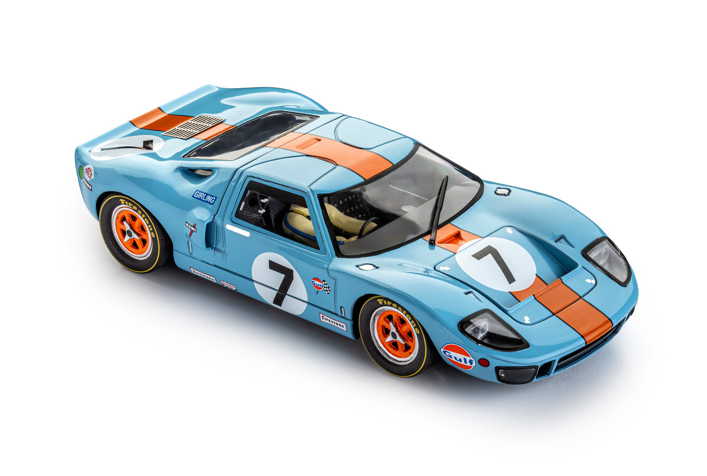 Slot.it CA18G - PRE-ORDER NOW! - Ford GT40 #7 - '69 Le Mans 3rd