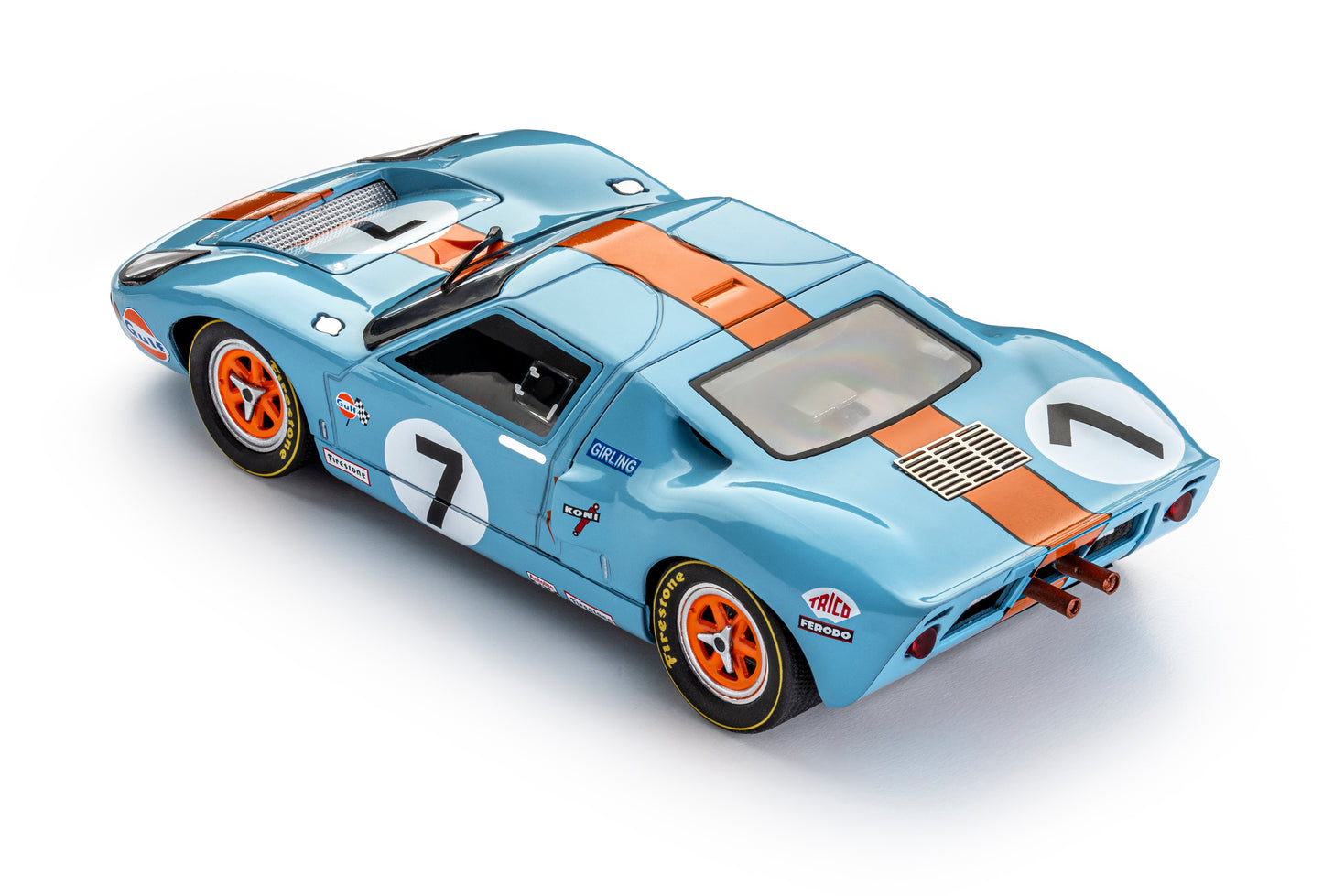 Slot.it CA18G - PRE-ORDER NOW! - Ford GT40 #7 - '69 Le Mans 3rd