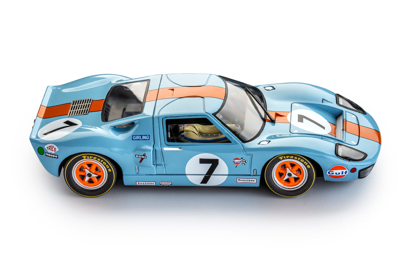 Slot.it CA18G - PRE-ORDER NOW! - Ford GT40 #7 - '69 Le Mans 3rd