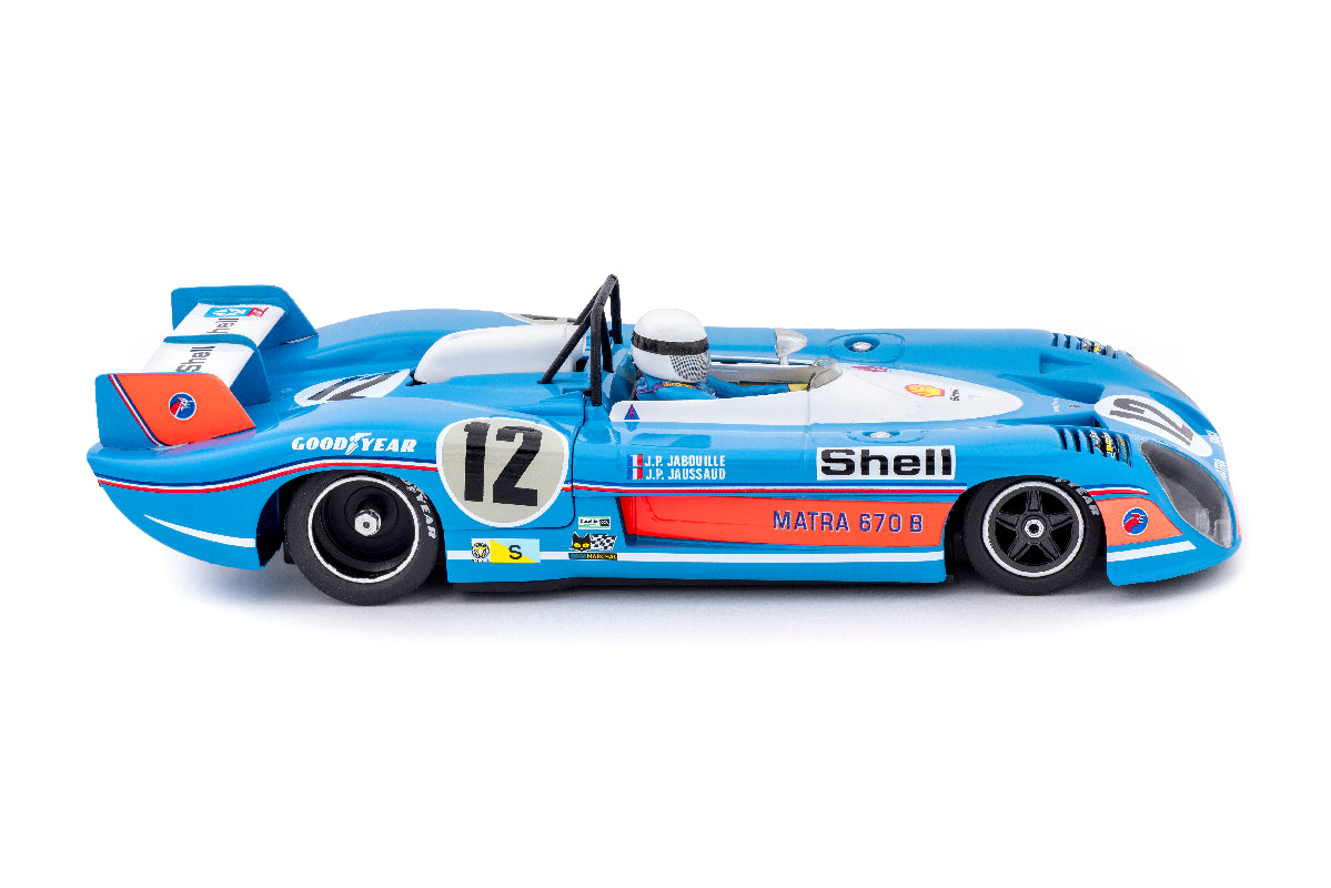 Slot.it CA37B - Matra Simca MS670B - Shell #12 - '73 Le Mans