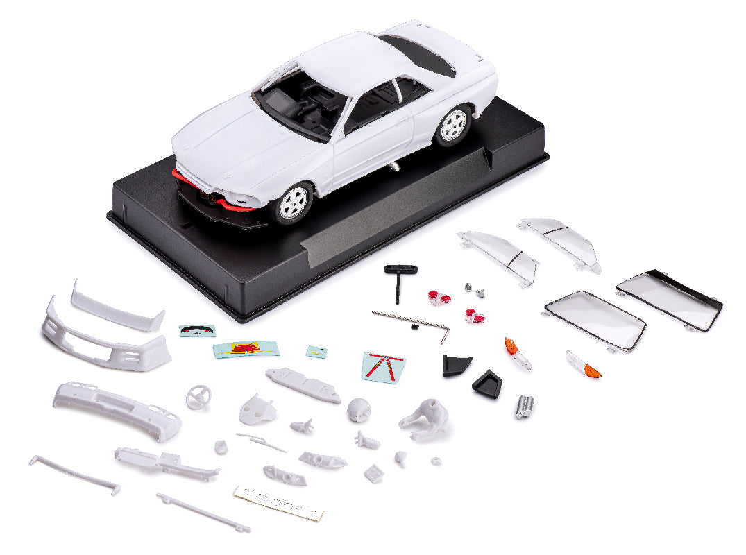 Slot.it CA47Z - Nissan Skyline GT-R R32 - White Kit - Complete Car