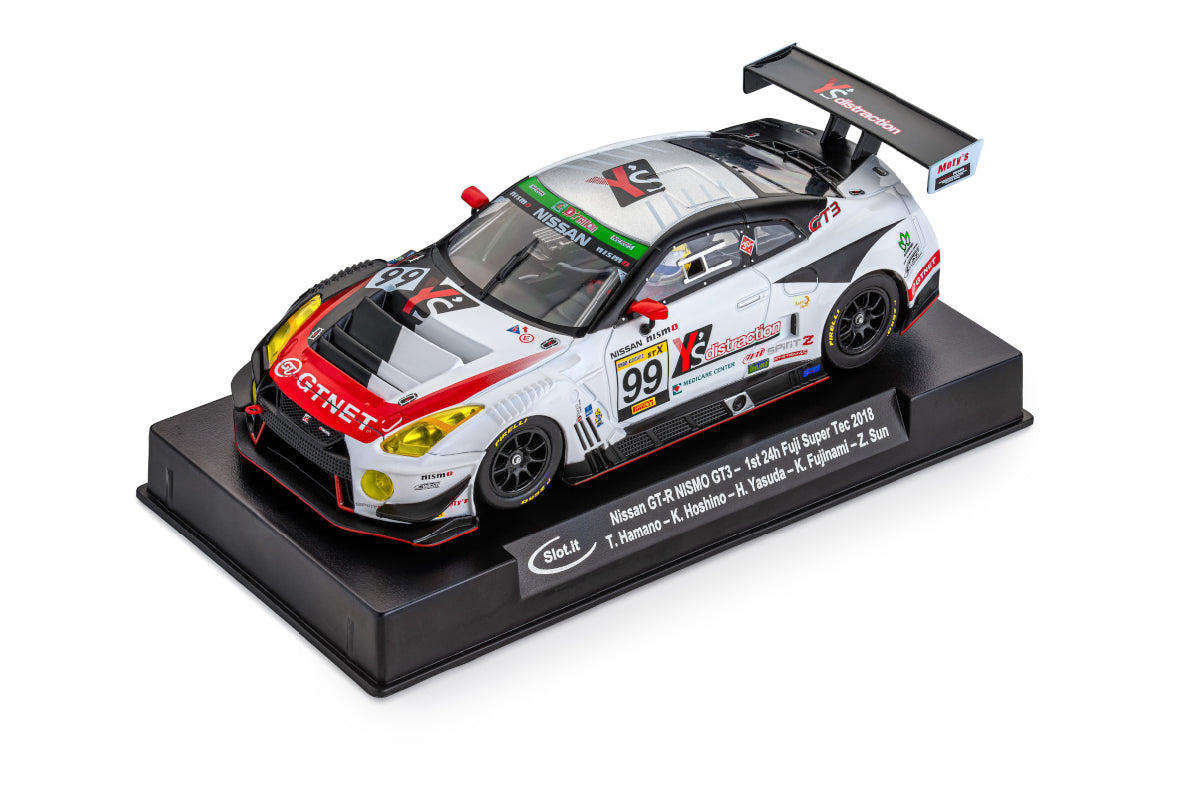 Slot.it CA49D - Nissan GT-R NISMO GT3 #99 - '18 Fuji Super Tec winner