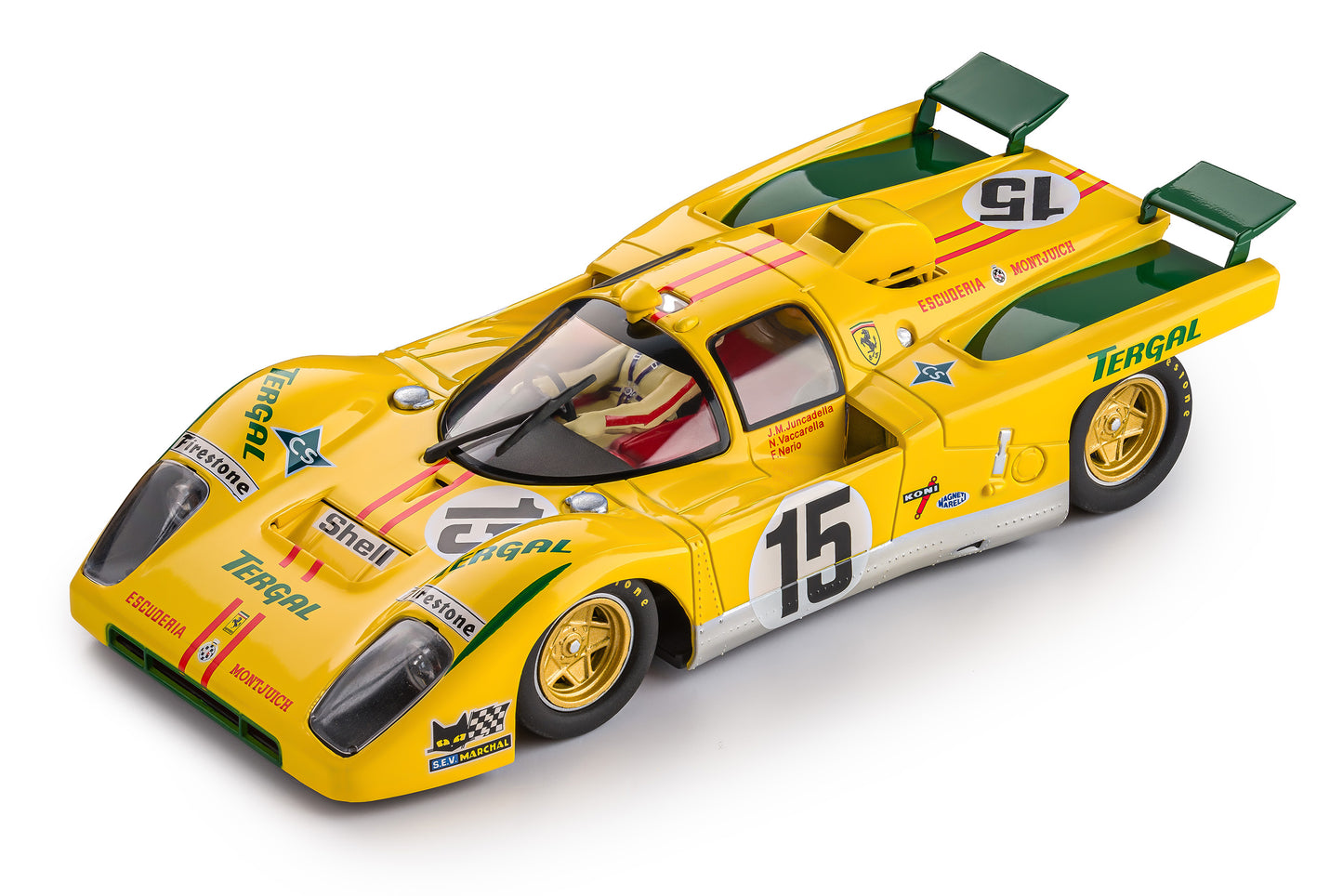 Slot.it CA51C - 512M - Vacarella/Juncadella #15 - '71 Le Mans