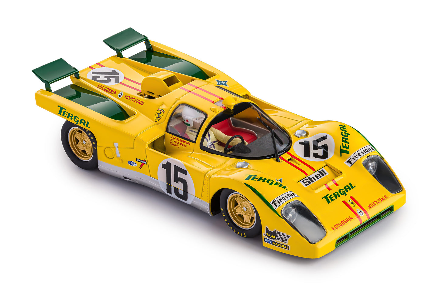 Slot.it CA51C - 512M - Vacarella/Juncadella #15 - '71 Le Mans