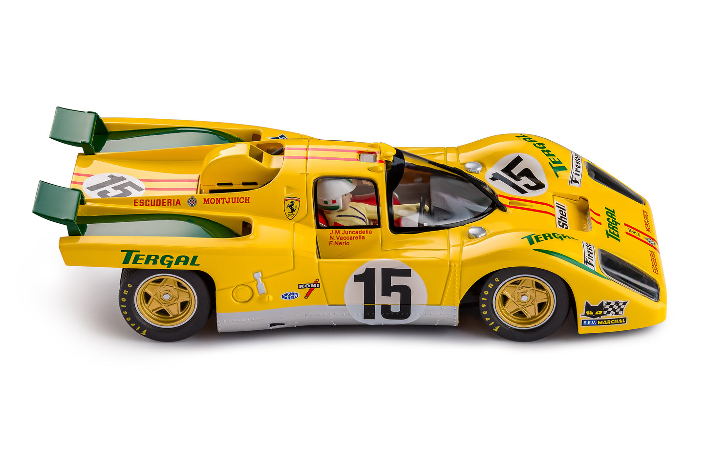 Slot.it CA51C - 512M - Vacarella/Juncadella #15 - '71 Le Mans