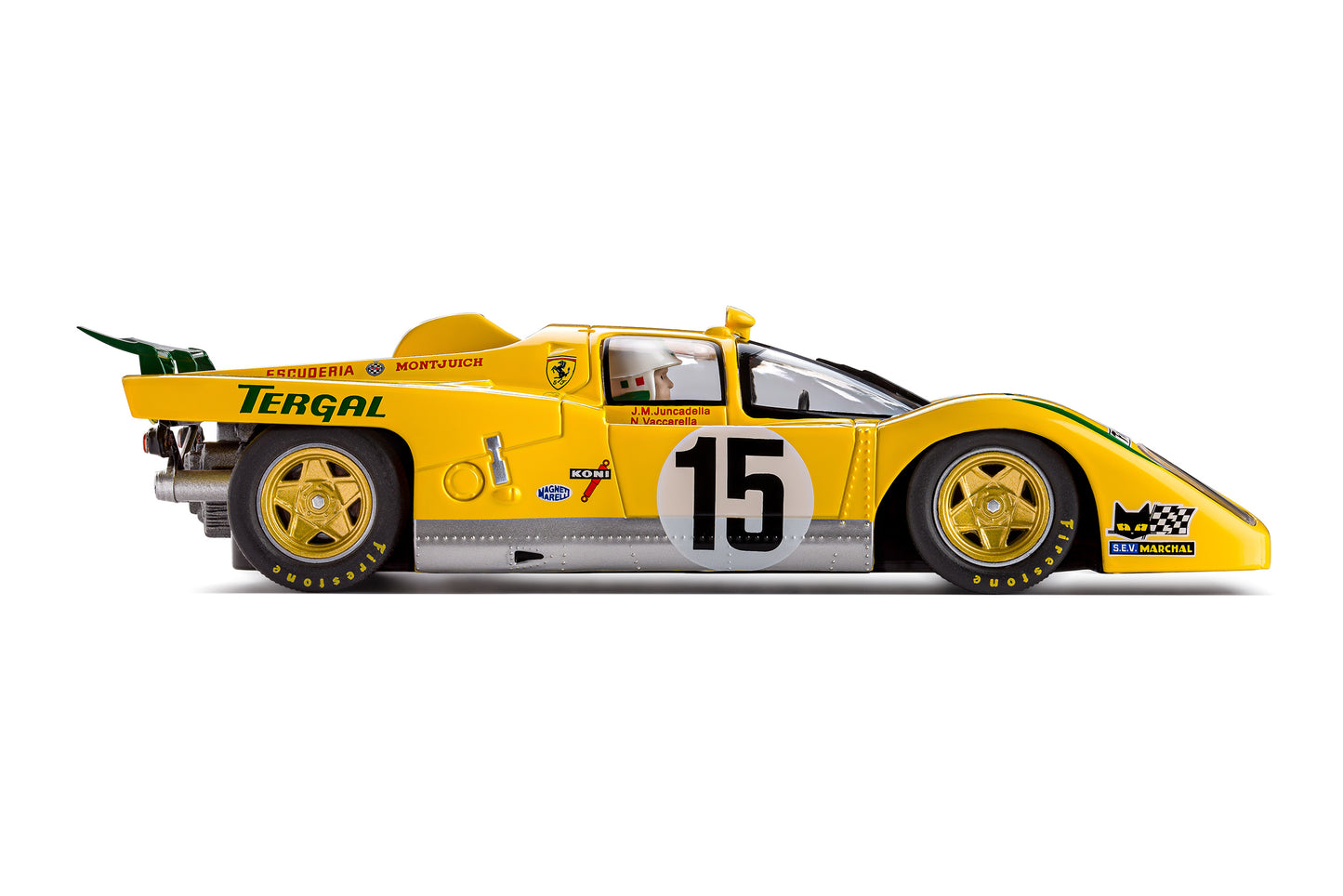 Slot.it CA51C - 512M - Vacarella/Juncadella #15 - '71 Le Mans