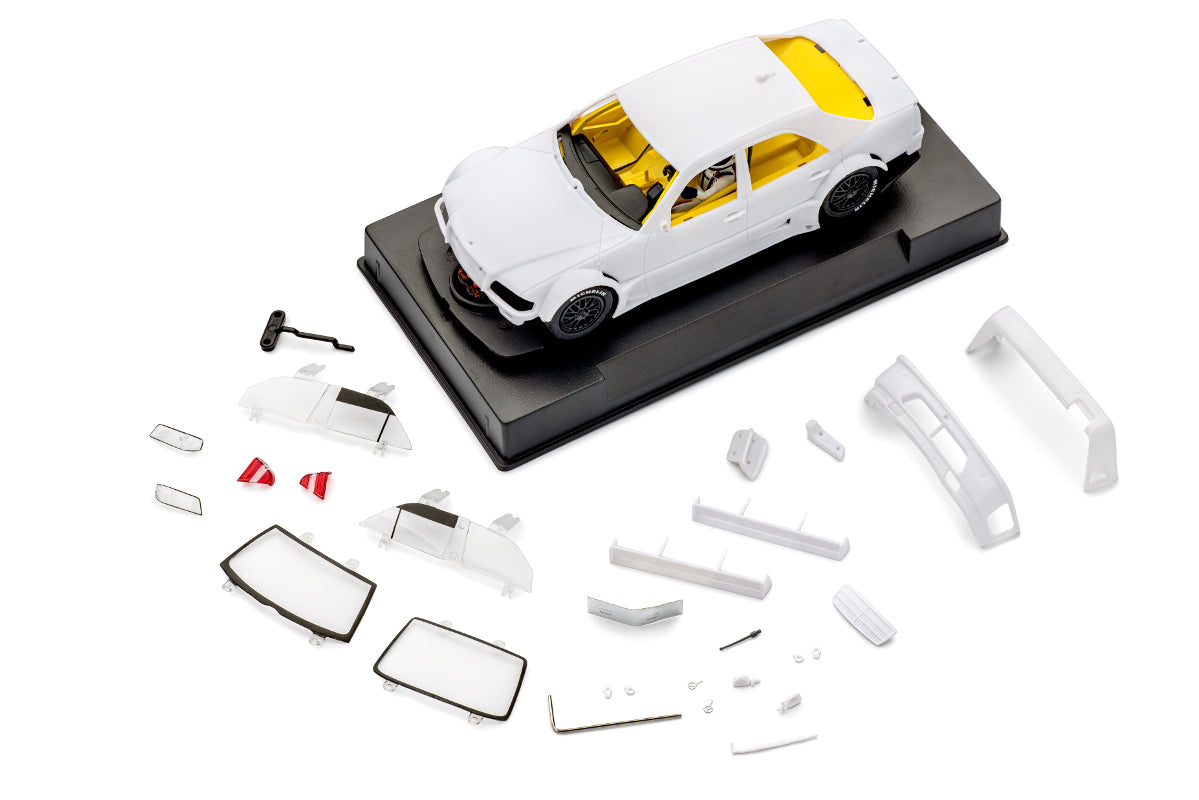 Slot.it CA53Z - Mercedes C-Class - White Kit - Complete Car